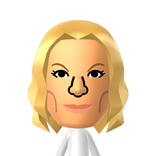 VannaWhite Mii character: by AllEyesOnMii