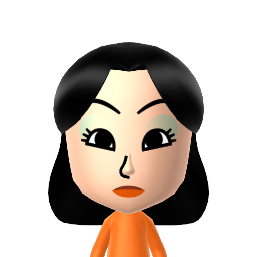 ママ Mii character: a Mii from Jinsei Game Wii
