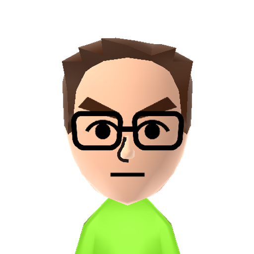 playbox Mii character: NNID: ele34GCH