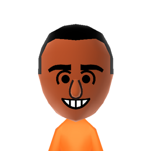 Gavin Mii character preview