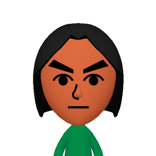 no name Mii character: This Mii is from the Switch SDK as a SampleDB Mii.
