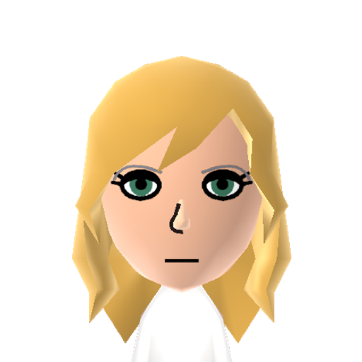Shoko Mii character: From the "Liberator Maiden" game on the 3DS!
