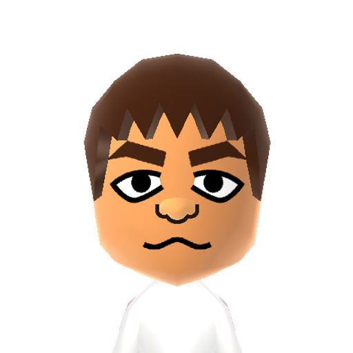Liam Mii character preview