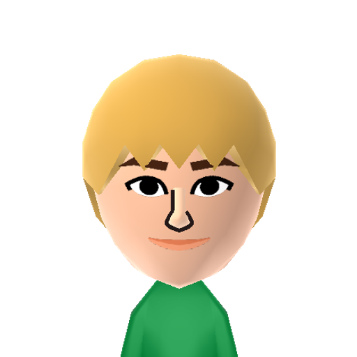 Eunhyuk Mii character: Eunhyuk from the K-Pop band Super Junior in his blonde days.