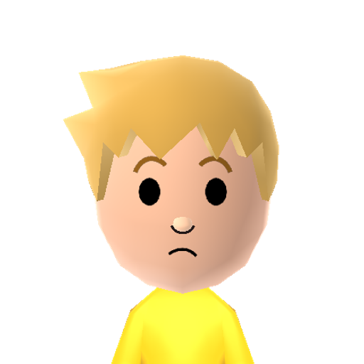Lucas Mii character preview