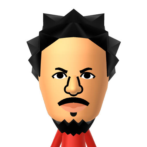 Eric Andre Mii character: Eric Andre actor, Talk Show Host and Standup Comedian. Recently released show called Bad Trip on Netflix.