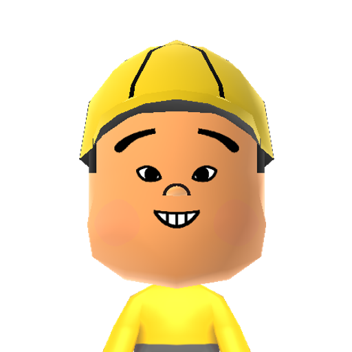 Russell Mii character preview