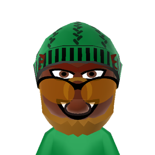 Bowser Mii character preview