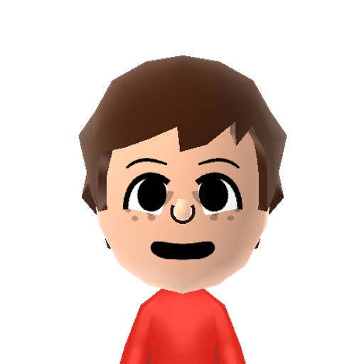 Dipper Mii character preview