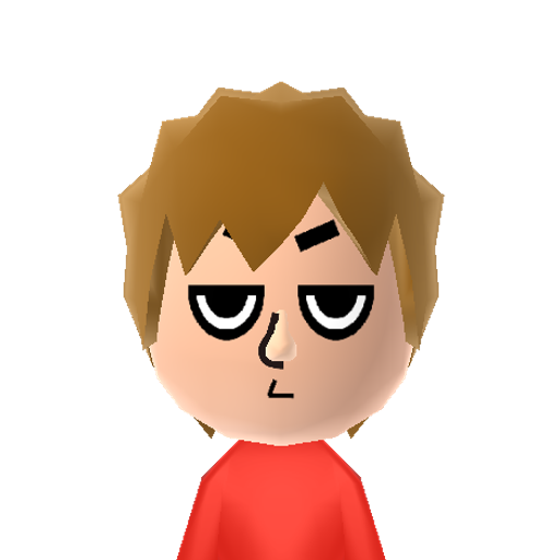 gaara Mii character preview