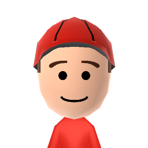 Roy Mii character: A Mii from Wii Sports Resort: Meme Squad, a mod for Wii Sports Resort