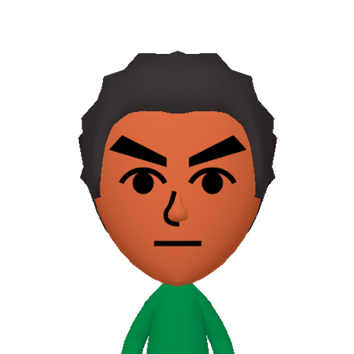 no name Mii character: This Mii is from the Switch SDK as a SampleDB Mii.