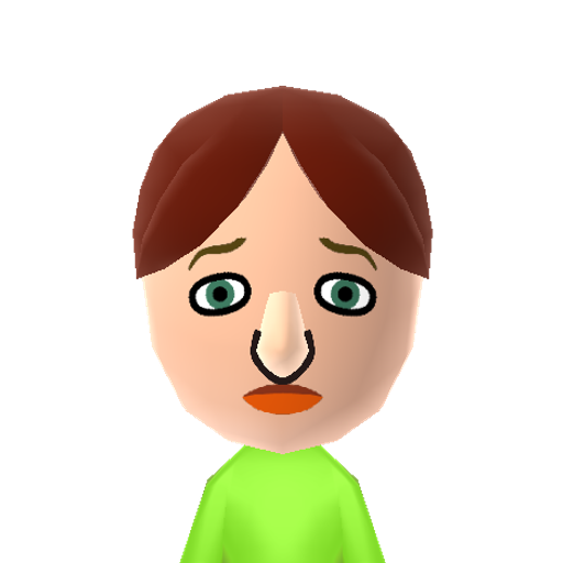 no name Mii character: A Mii from Dillon's Dead-Heat Breakers