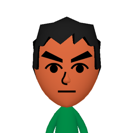 no name Mii character: This Mii is from the Switch SDK as a SampleDB Mii.