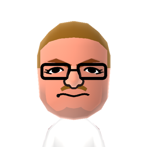 Blumenthal Mii character: British TV chef and 'molecular gastronomist'. Owns several restaurants which are regularly voted amongst the best in the world, including his first 'The Fat Duck' in Bray, Berkshire.