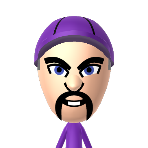 Waluigi Mii character preview