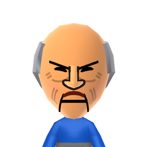 Walter Mii character: The main puppet of comedian ventriloquist Jeff Dunham. He's a grouchy old man who hates his marriage, his wife, & just about everything else.