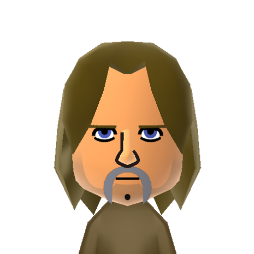 Aragorn Mii character preview
