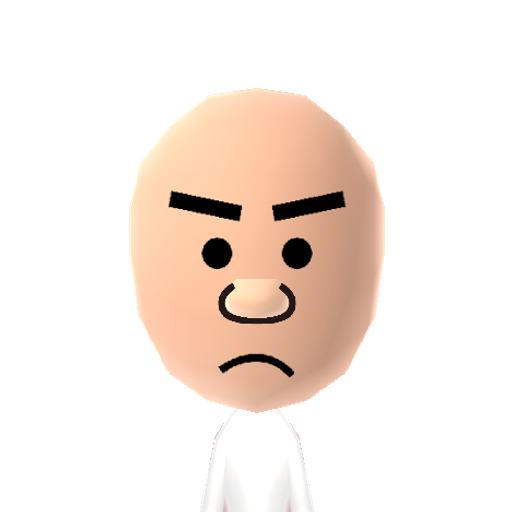 Rodrick Mii character preview