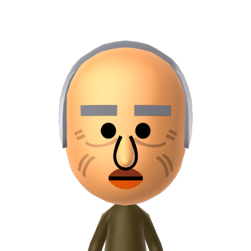 ChrisSnack Mii character: a Mii from And-Kensaku