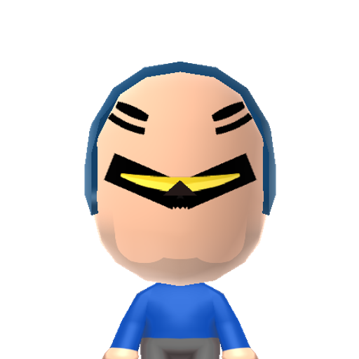 MetaKnight Mii character: This is a Mii uploaded for the 3DS version and distributed by Mii Central for both the 3DS and Switch versions of Miitopia. - Character from the Kirby series