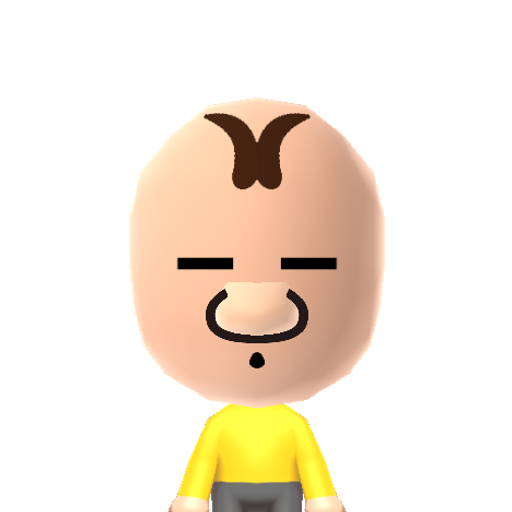 Olimar Mii character preview