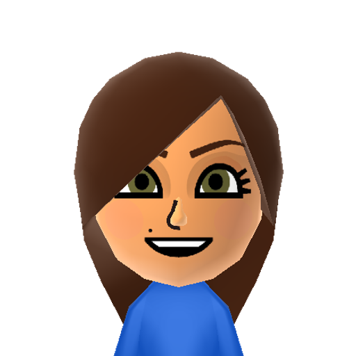 Angela Mii character: NNID: mexboriqua
