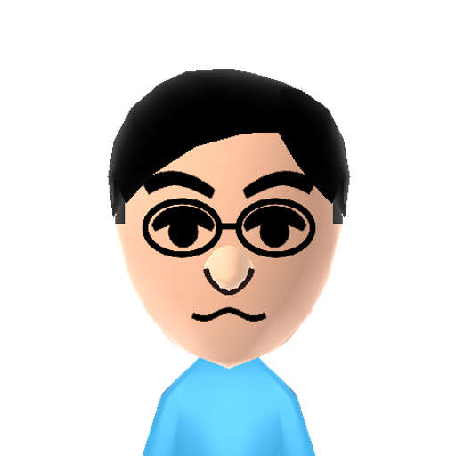 Frank Mii character preview