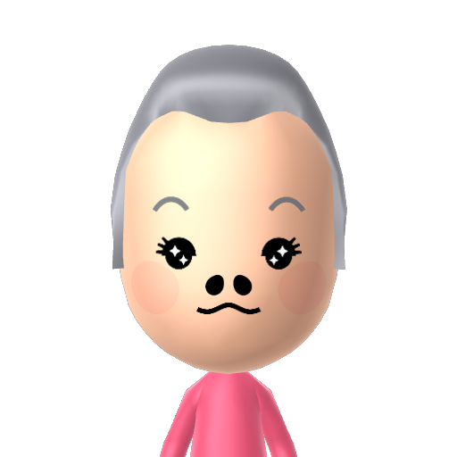 ハネル Mii character: This is a Club Look-See Mii from My Pokémon Ranch, released in 2008