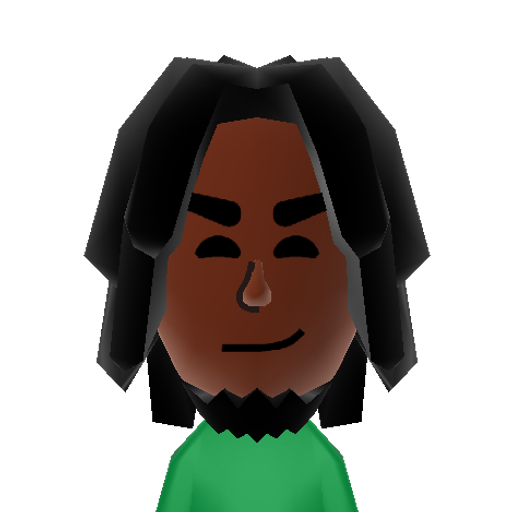 bob marley Mii character: (Source: https://www.youtube.com/watch?v=7zHA5dF8wW8)