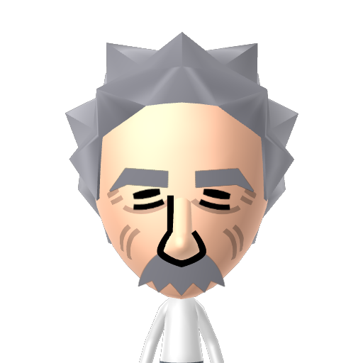 Albert Mii character: A Mii from Hasbro Family Game Night 3
