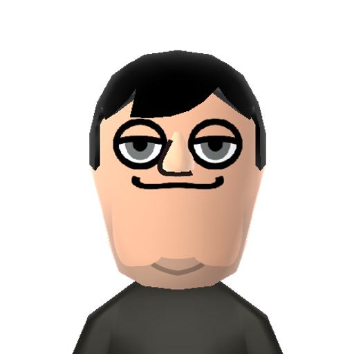 Stan Smith Mii character: CIA agent, republican, neo-conservative, homophobic, racist and admirer of Presidents George W. Bush and Ronald Reagan in the cartoon series "American Dad!".