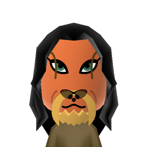 Scar Mii character preview