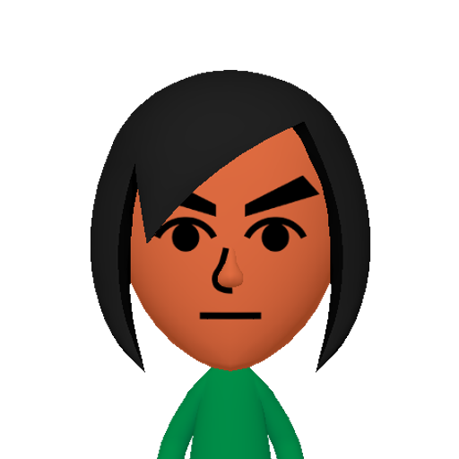 no name Mii character: This Mii is from the Switch SDK as a SampleDB Mii.