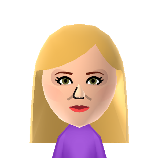 Daphne Mii character: Is the vapid but lovely member of the Scooby-Doo gang.