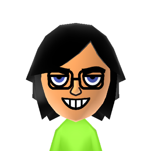 Spencer Mii character preview