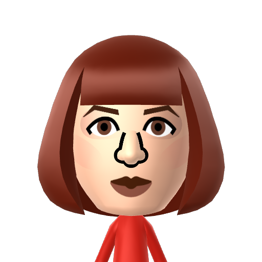 Melanie M. Mii character: by AllEyesOnMii