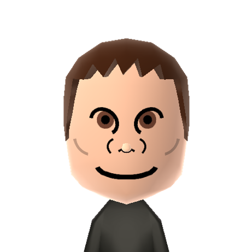 Forrest Mii character preview