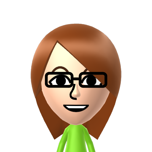 Trinity Mii character: A resident of Pixel Island (Season 1)