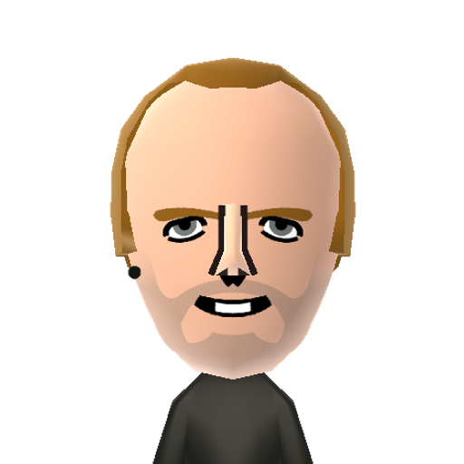 L. Ulrich Mii character: Danish drummer of the heavy metal band Metallica. He and James Hetfield are the two founders and permanent members of the group.