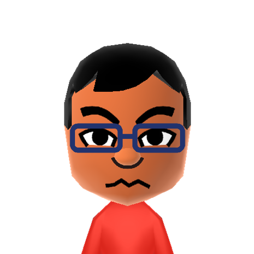 Vance Mii character: Custom Mii character for Wii Sports Archipelago, a mod for Wii Sports Resort