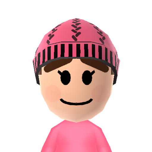 Nana Mii character: The main Eskimo character and sister of Popo in the Nintendo game "Ice Climber".