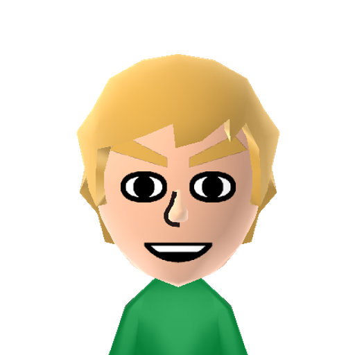 Link WW Mii character: The toon version of Link from the "Legend of Zelda" series as he appears in "The Wind Waker"