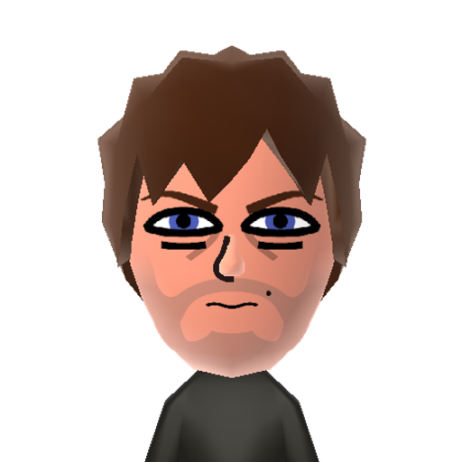 Daryl Mii character preview