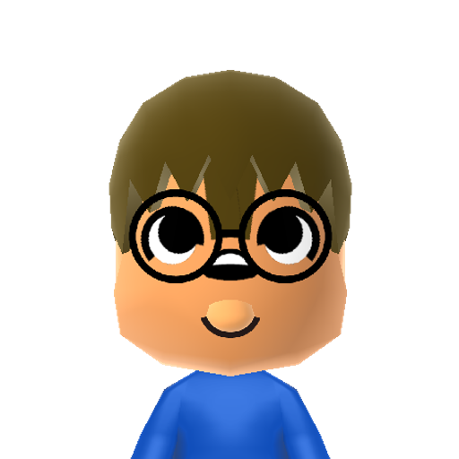 Simon Mii character: The tall, brilliant, and slightly nerdy brother of "Alvin & the Chipmunks".