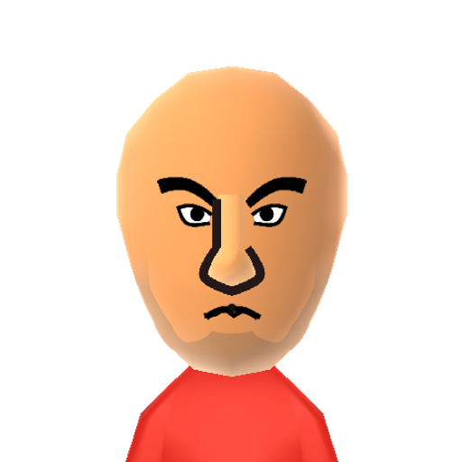 Vin Diesel Mii character preview