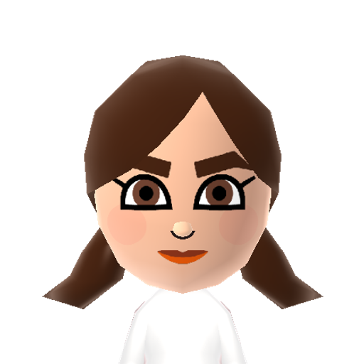Sophia Mii character preview