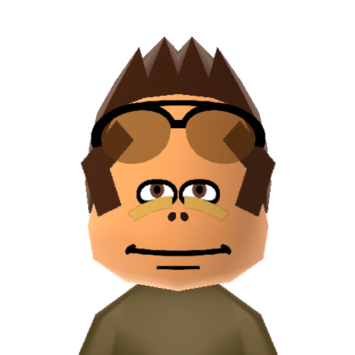 DK Mii character preview