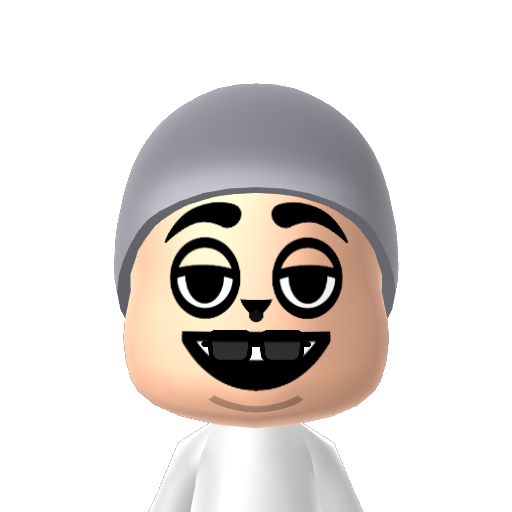 BigChungus Mii character: These are extracted and derived from the Mii Central Miis from the 3DS Miitopia.