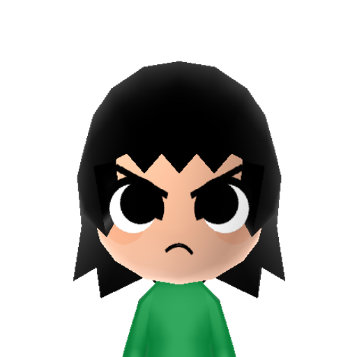 Buttercup Mii character preview